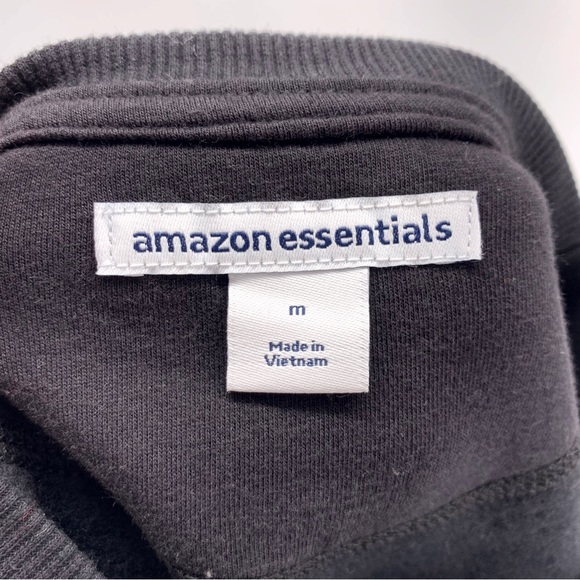 Amazon Essentials University Of Oregon Black Crewneck Sweatshirt Size Medium - Picture 5 of 6